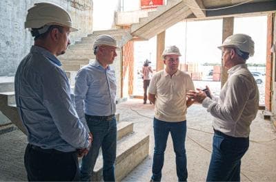Стройку нового машиностроительного завода BONUM посетил заместитель Губернатора Ростовской области Стройку нового машиностроительного завода BONUM посетил заместитель Губернатора Ростовской области