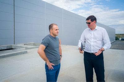Строящийся завод BONUM в Аксае посетил Министр экономического развития Ростовской области Строящийся завод BONUM в Аксае посетил Министр экономического развития Ростовской области