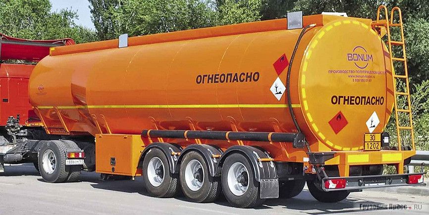  Импортозамещение. Новый производитель полуприцепов-цистерн 